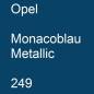 Preview: Opel, Monacoblau Metallic, 249.